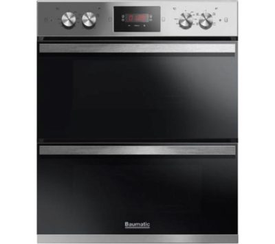 BAUMATIC  BODM754X Electric Double Oven - Stainless Steel
